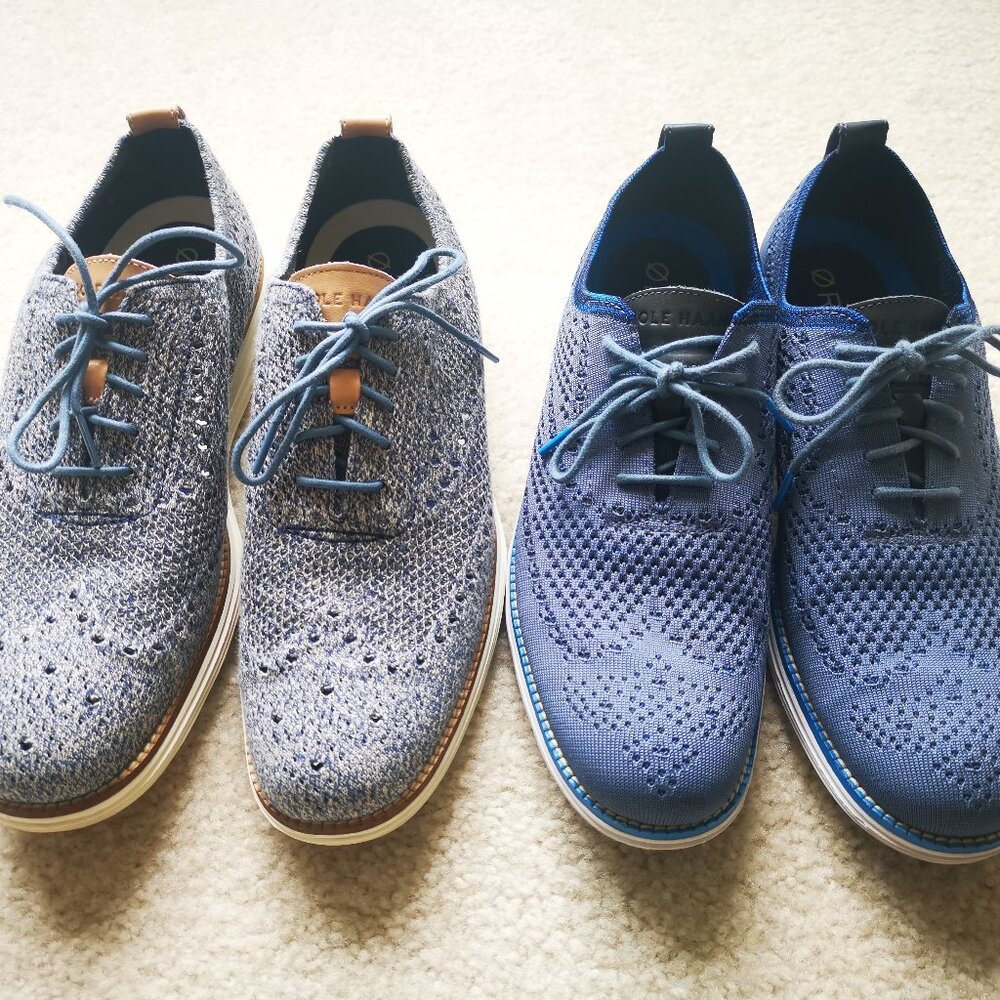 TWO Pair Cole Haan ØriginalGrand Wingtip Oxfords (Size 10) Like new!